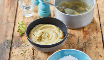 Purée de céleri rave sans résidu de pesticides