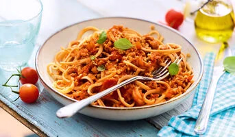 Linguine façon bolognaise végétale 1 part