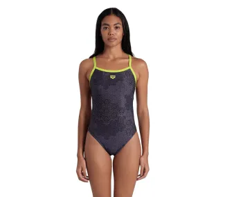 Women's Arena Camo Kikko Swimsuit Challenge Back