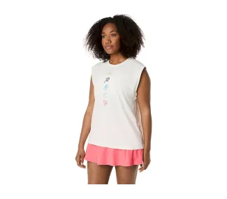 Game Seasonal Graphic Top Cream