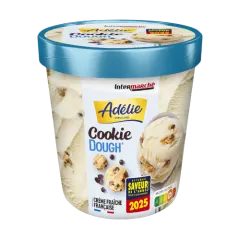 Adélie pot de crème glacée cookie dough 407g