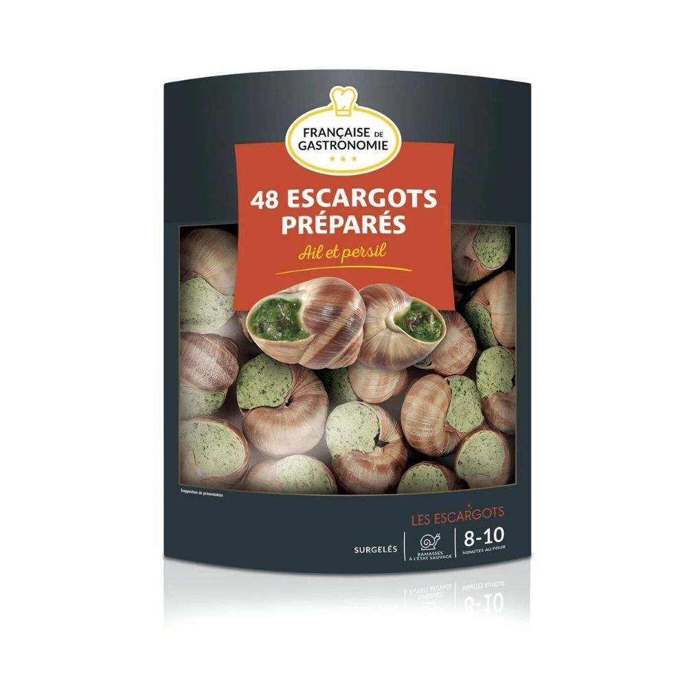Escargots Ail et Persil Française de Gastronomie 48 pièces 269g