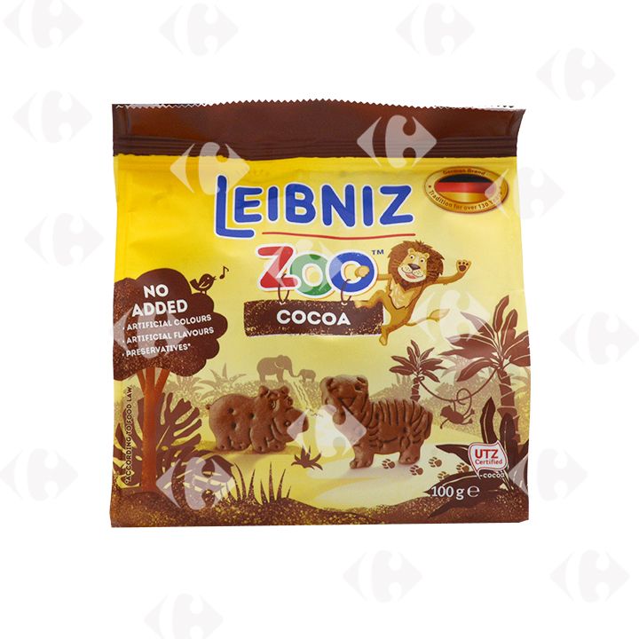 Biscuits cacao zoo jungle - Le paquet de 100g - BAHLSEN (14)