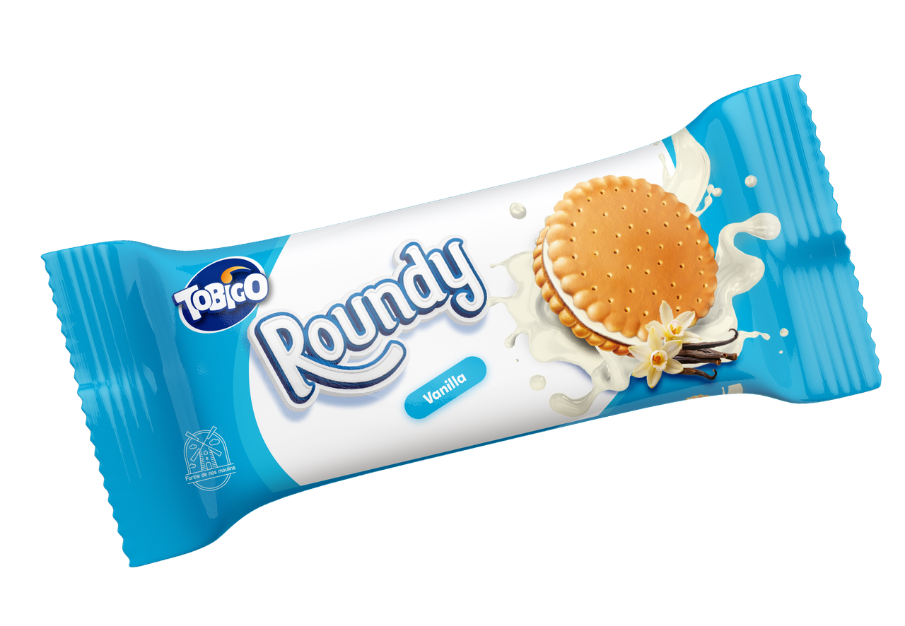 Tobigo Biscuit Roundy Vanille 60g
