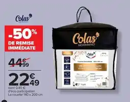 Colas Normand couette