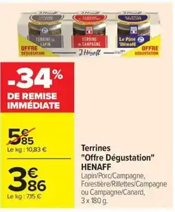 HENAFF Terrines