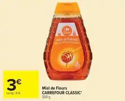 Carrefour - miel de fleurs