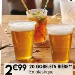 Gobelets Bière