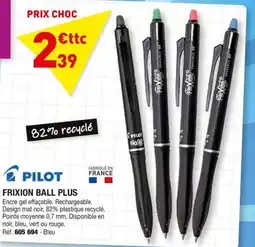 Pilot Frixion Ball Plus