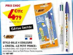 Bic Stylo-Bille 4 Couleurs