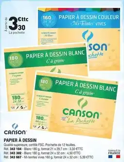 Cap - papier à dessin