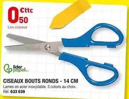 Ciseaux bouts ronds