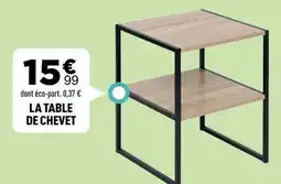 La table de chevet