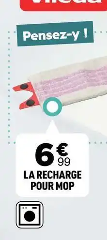 La recharge pour mop