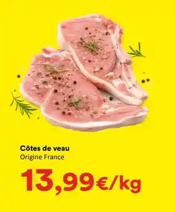 Côtes de veau