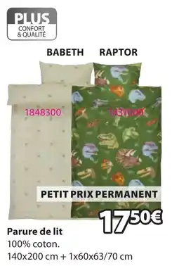 PLUS Parure de lit