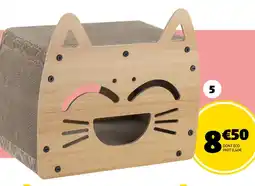 Maisonnette pour chat avec grattoir