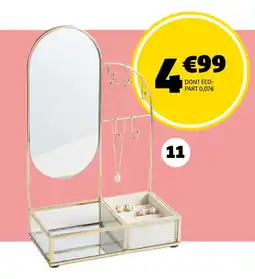 Porte bijoux miroir