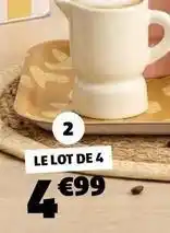 Le lot de 4