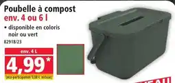Poubelle à compost