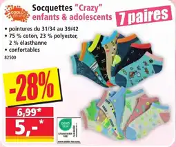 COOL & YOUNG Socquettes "Crazy"