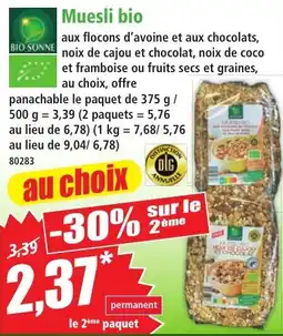 Muesli bio