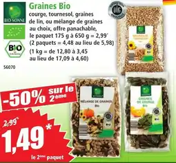 BIO SONNE Graines Bio