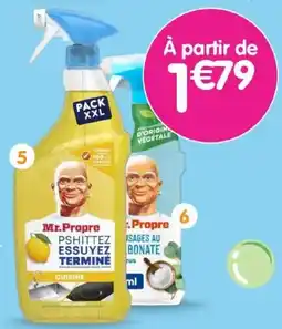 Mr. Propre Pshittez Essuyez Terminé