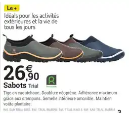 Rouchette Sabots Trial