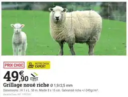 MRT Grillage noué riche