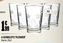Gobelets 'Flower'