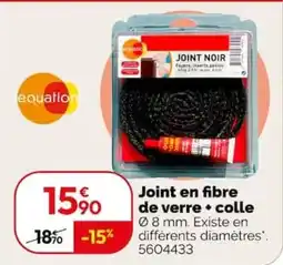 equation Joint en fibre de verre