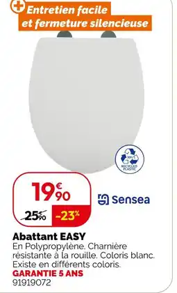 Sensea abattant easy