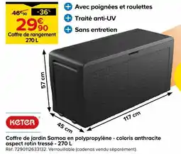 Keter coffre de jardin