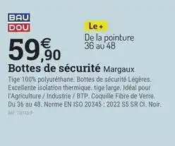 Bottes de securite margaux