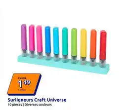 Surligneurs craft universe