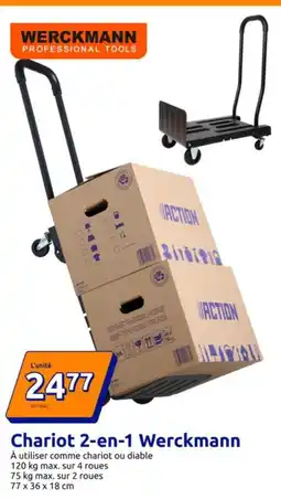 Werckmann - chariot 2-en-1