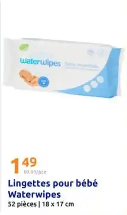 Waterwipes - lingettes pour bébé