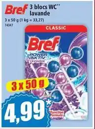 Bref - 3 blocs wc