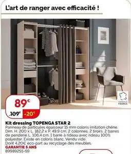 Kit dressing topenga star 2