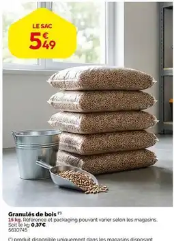 Granule bois