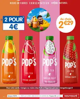 Pop's boisson