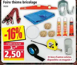 Foire thème bricolage