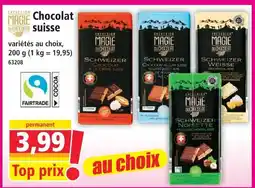 Chocolat suisse