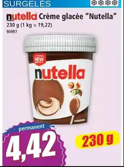 Nutella crème glacée