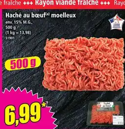 Haché au boeuf moelleux