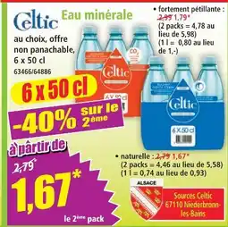 Celtic eau minérale