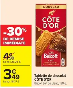 CÔTE D'OR Biscoff