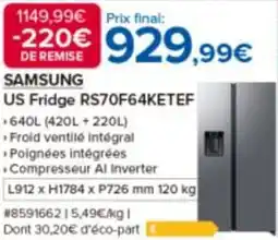 SAMSUNG US Fridge RS70F64KETEF