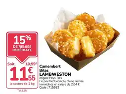 LAMBWESTON Camembert Bites